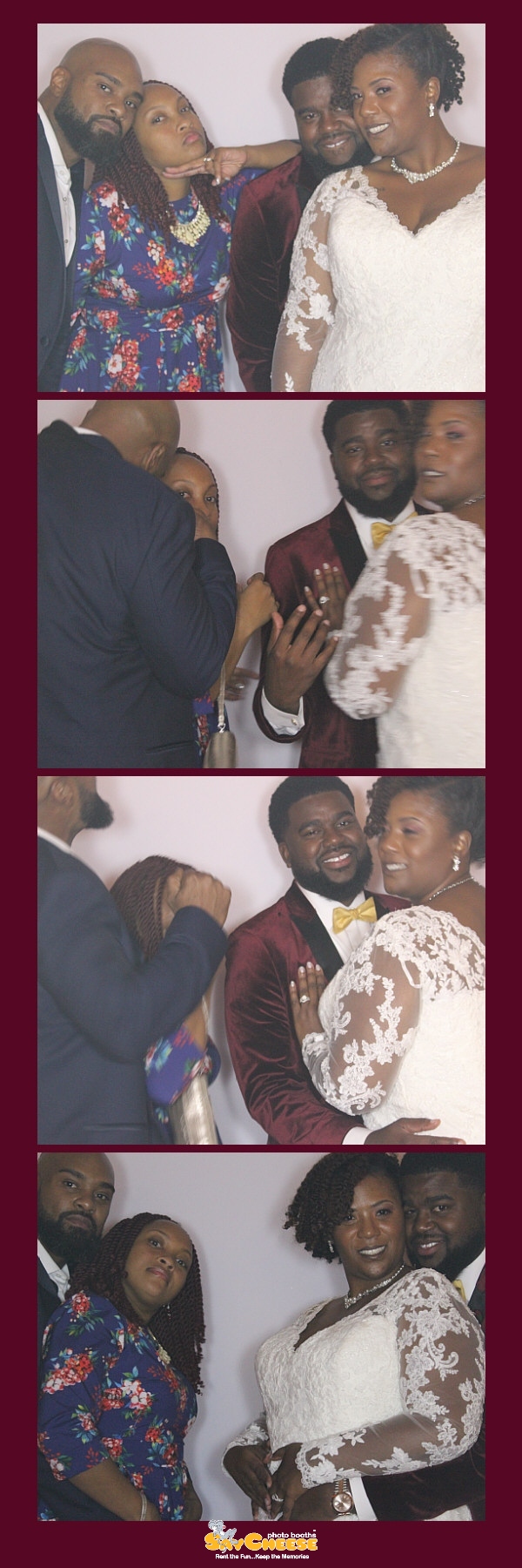 Hamilton Wedding  | View more photos from the event at gallery.saycheesephotobooth.com/u/SayCheesePhotoBooth/Hamilton-Wedding