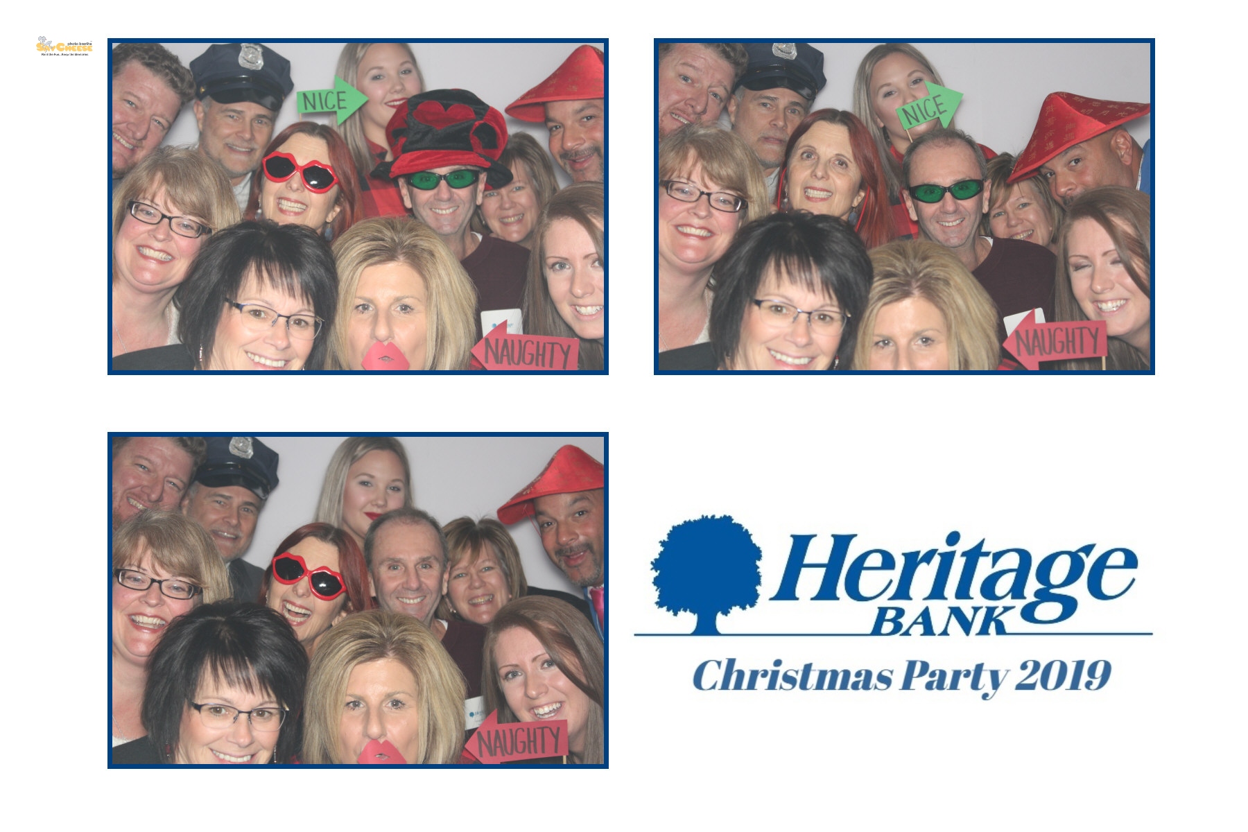 Heritage Bank Christmas Party  | View more photos from the event at gallery.saycheesephotobooth.com/u/SayCheesePhotoBooth/Heritage-Bank-Christmas-Party