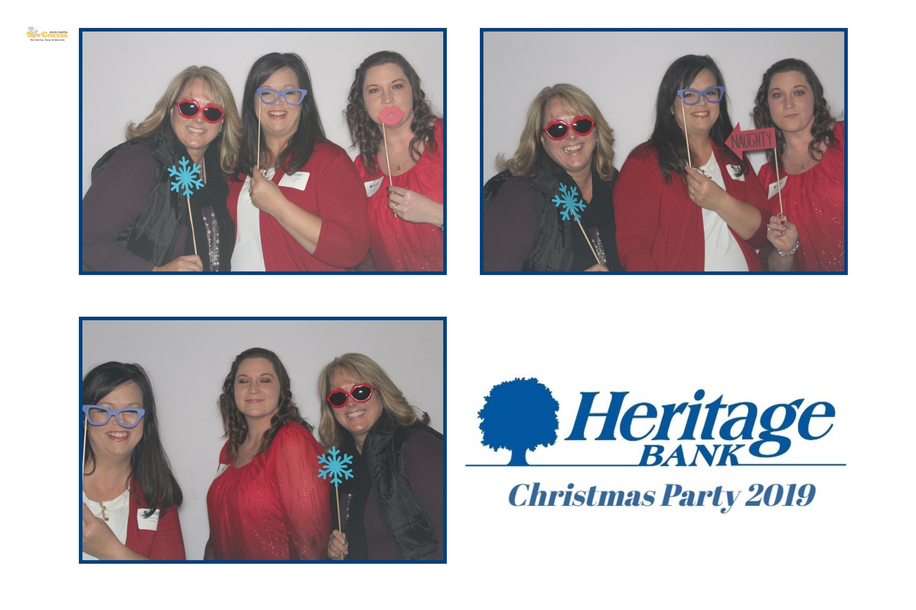 Heritage Bank Christmas Party  | View more photos from the event at gallery.saycheesephotobooth.com/u/SayCheesePhotoBooth/Heritage-Bank-Christmas-Party