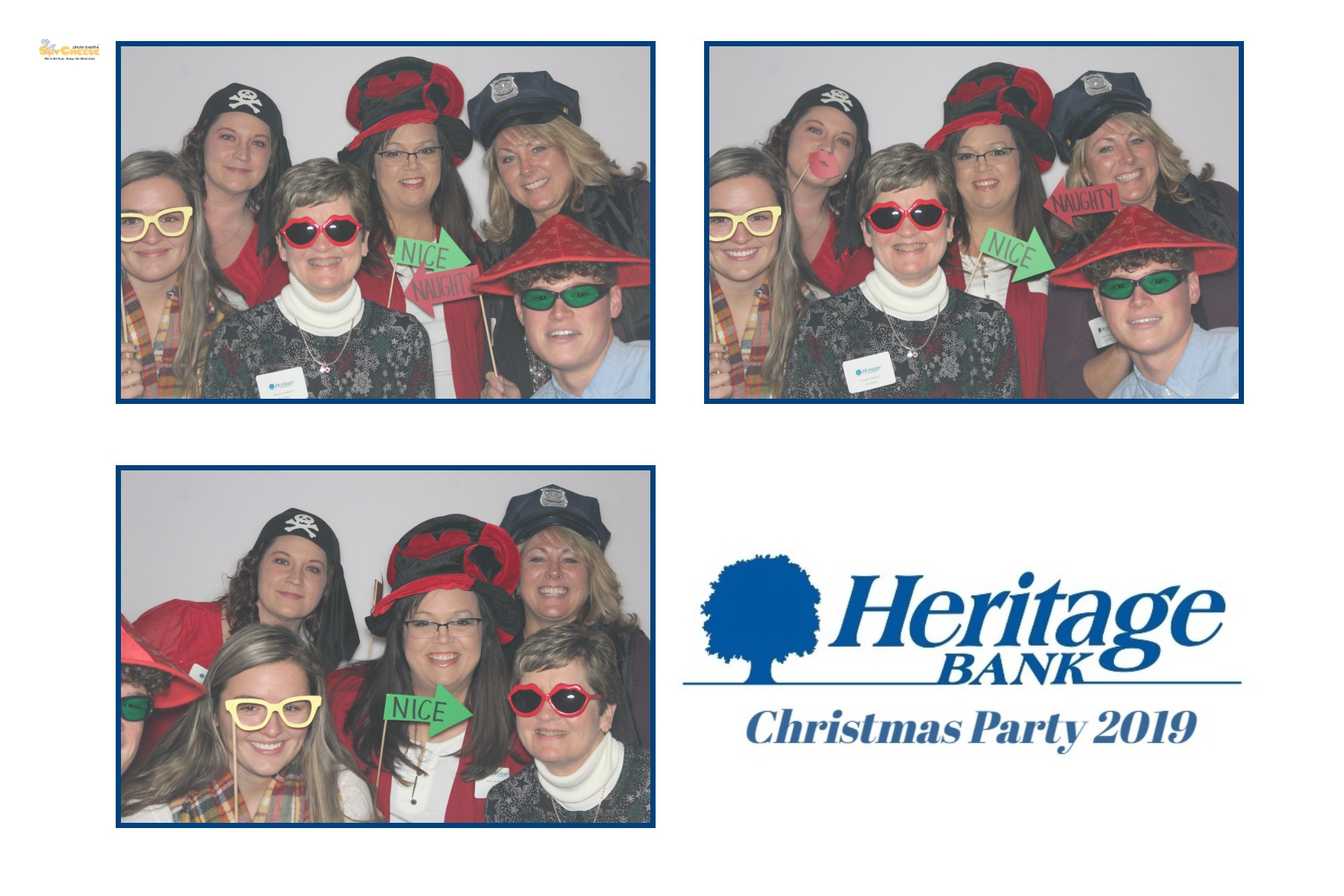Heritage Bank Christmas Party  | View more photos from the event at gallery.saycheesephotobooth.com/u/SayCheesePhotoBooth/Heritage-Bank-Christmas-Party
