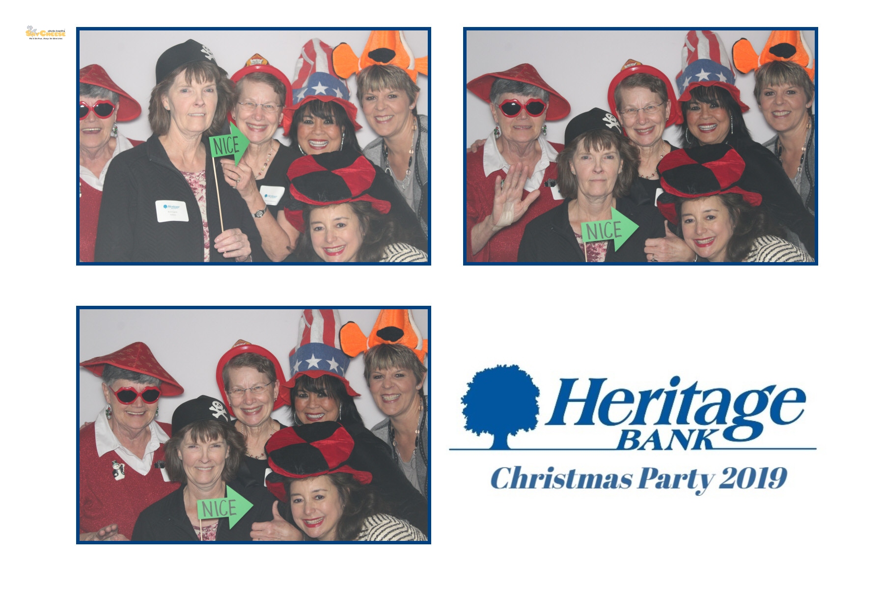 Heritage Bank Christmas Party  | View more photos from the event at gallery.saycheesephotobooth.com/u/SayCheesePhotoBooth/Heritage-Bank-Christmas-Party