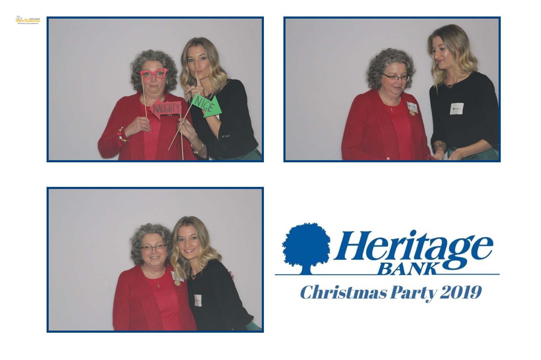 Heritage Bank Christmas Party  | View more photos from the event at gallery.saycheesephotobooth.com/u/SayCheesePhotoBooth/Heritage-Bank-Christmas-Party