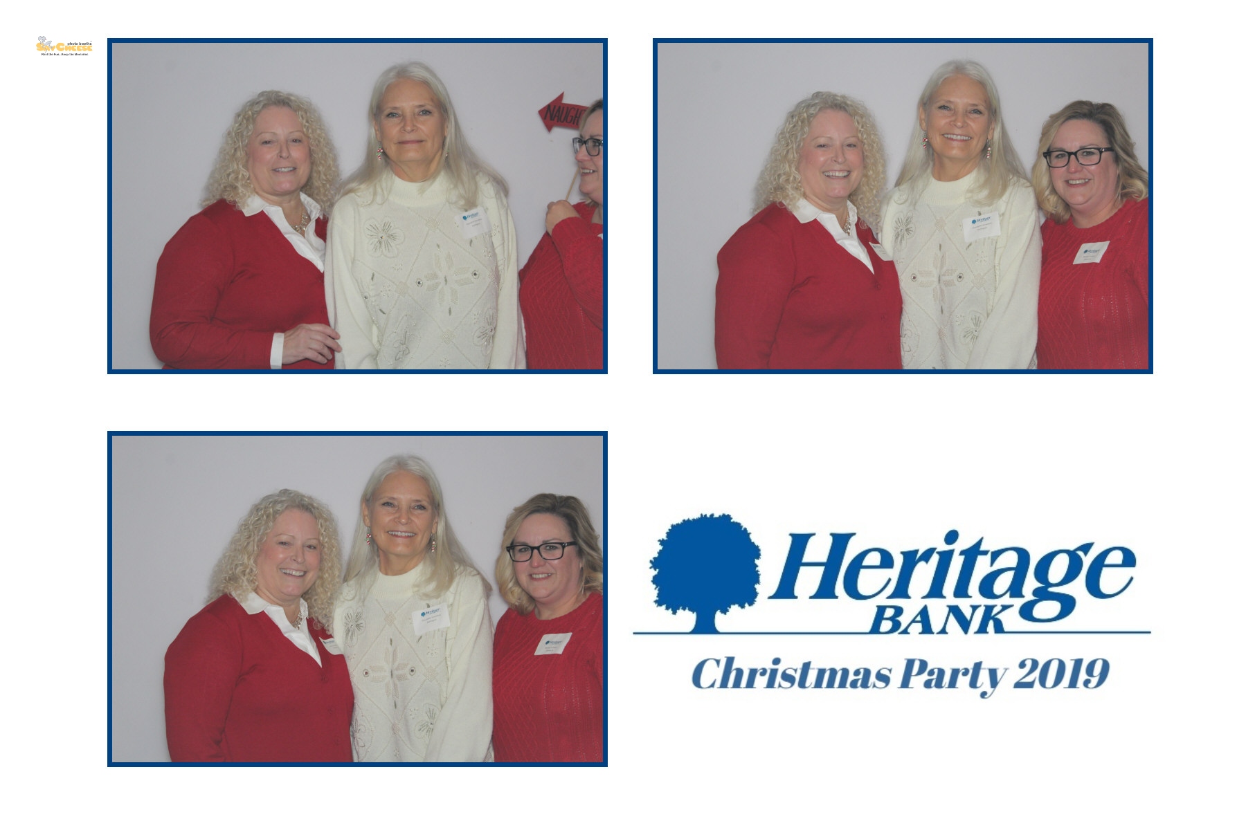 Heritage Bank Christmas Party  | View more photos from the event at gallery.saycheesephotobooth.com/u/SayCheesePhotoBooth/Heritage-Bank-Christmas-Party