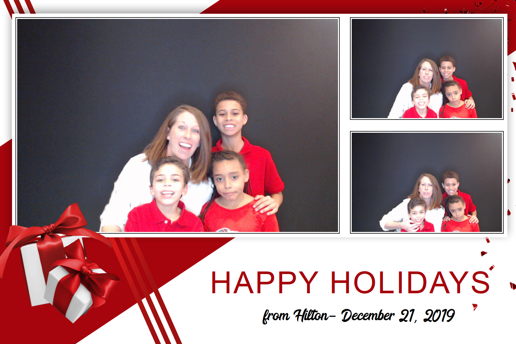 Hilton Holiday Party 2019 | View more photos from the event at gallery.saycheesephotobooth.com/u/SayCheesePhotoBooth/Hilton-Holiday-Party-2019