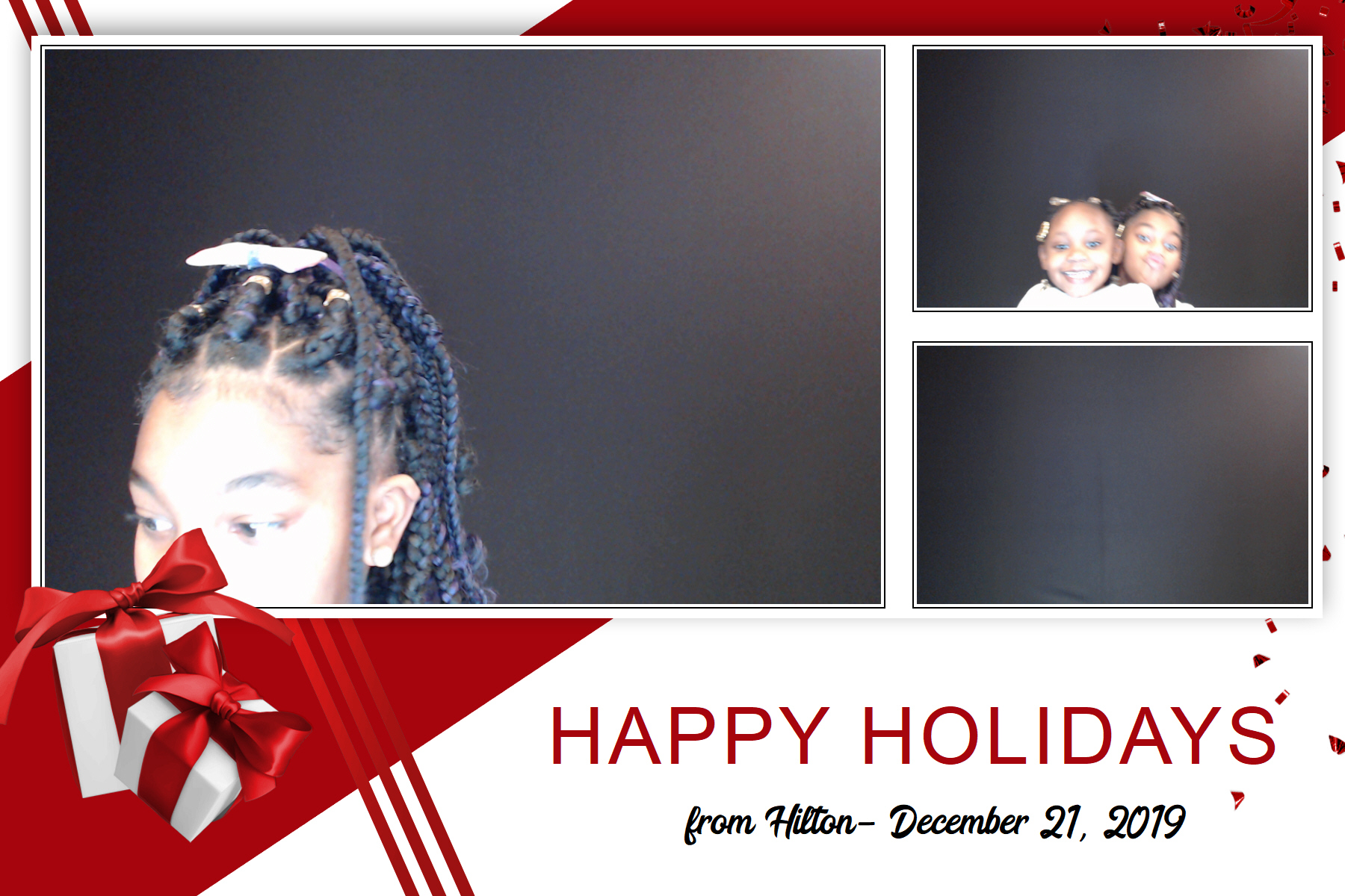Hilton Holiday Party 2019 | View more photos from the event at gallery.saycheesephotobooth.com/u/SayCheesePhotoBooth/Hilton-Holiday-Party-2019