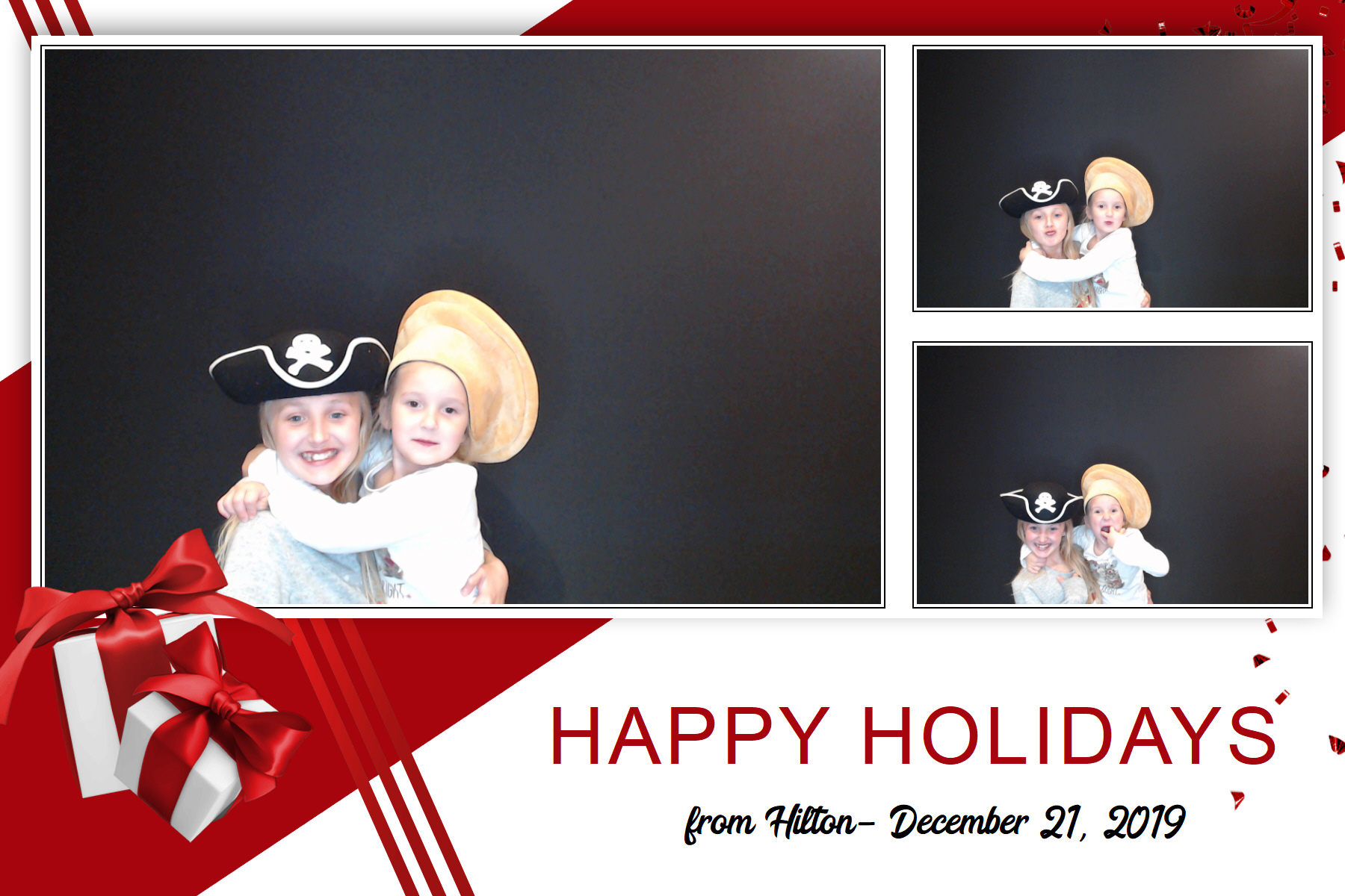 Hilton Holiday Party 2019 | View more photos from the event at gallery.saycheesephotobooth.com/u/SayCheesePhotoBooth/Hilton-Holiday-Party-2019