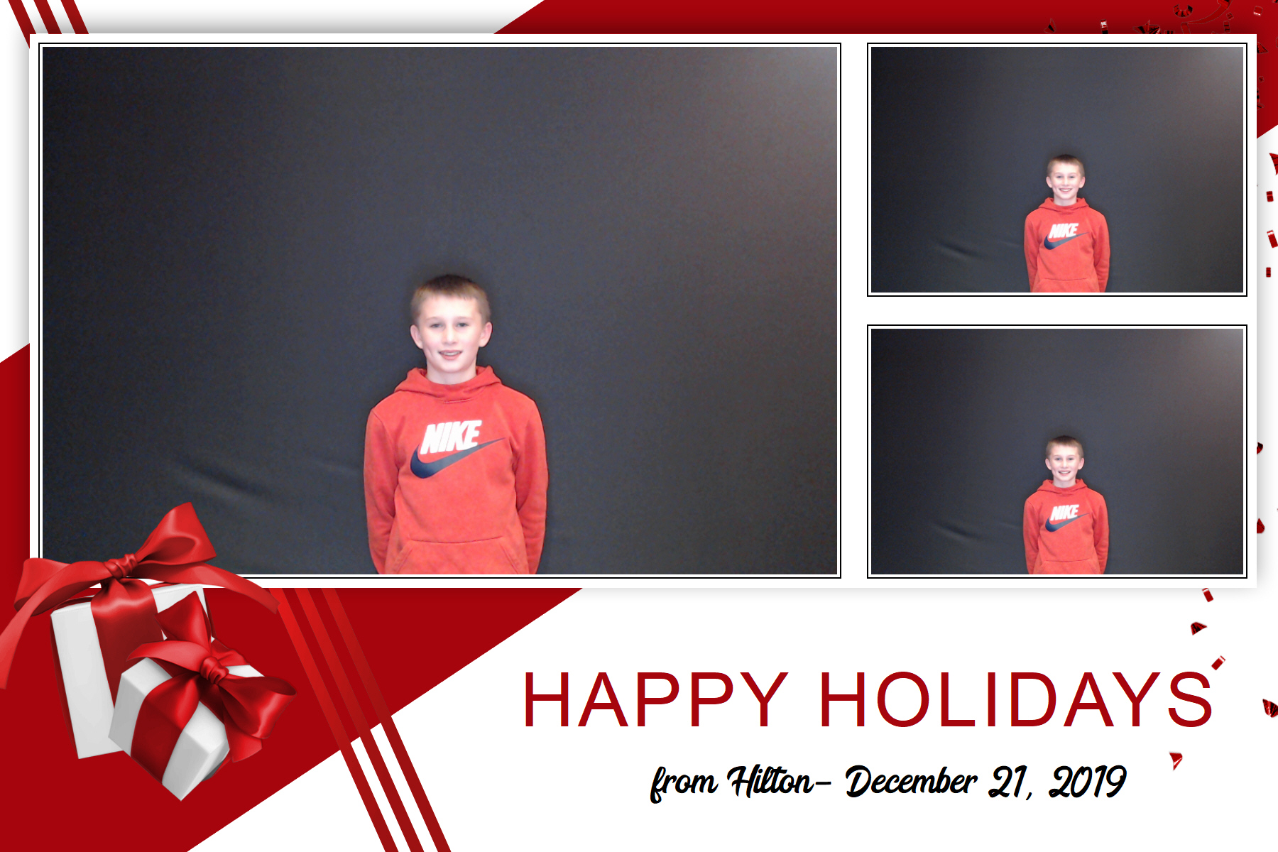 Hilton Holiday Party 2019 | View more photos from the event at gallery.saycheesephotobooth.com/u/SayCheesePhotoBooth/Hilton-Holiday-Party-2019