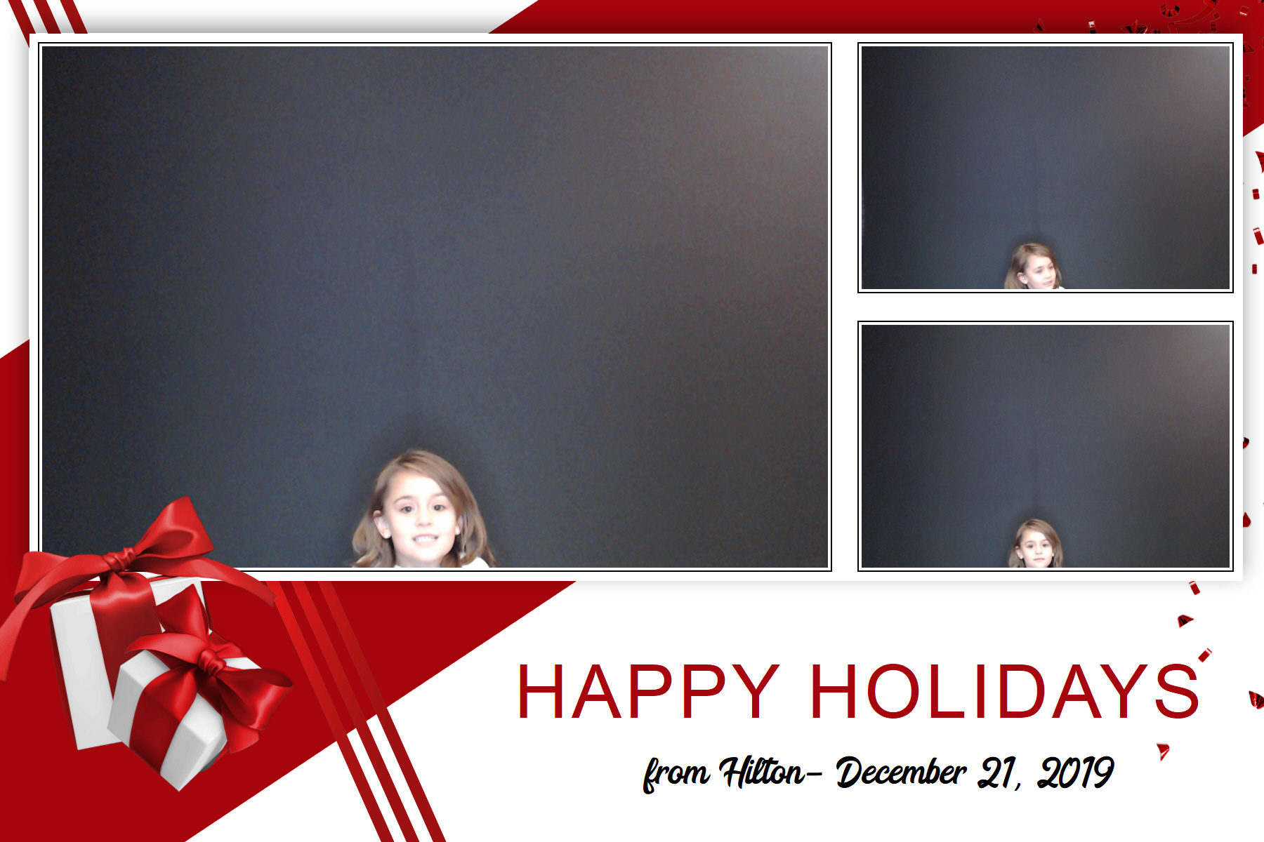 Hilton Holiday Party 2019 | View more photos from the event at gallery.saycheesephotobooth.com/u/SayCheesePhotoBooth/Hilton-Holiday-Party-2019