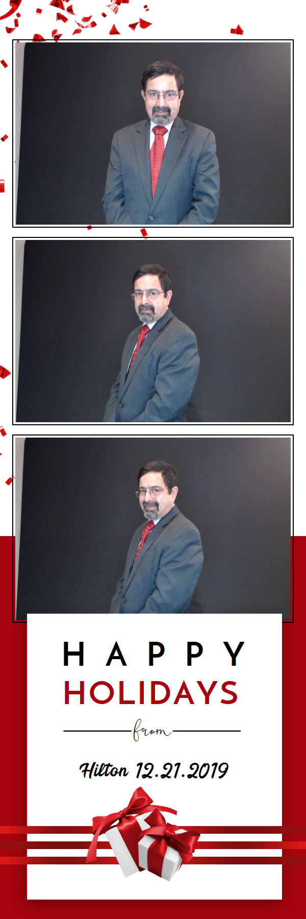 Hilton Holiday Party 2019 | View more photos from the event at gallery.saycheesephotobooth.com/u/SayCheesePhotoBooth/Hilton-Holiday-Party-2019