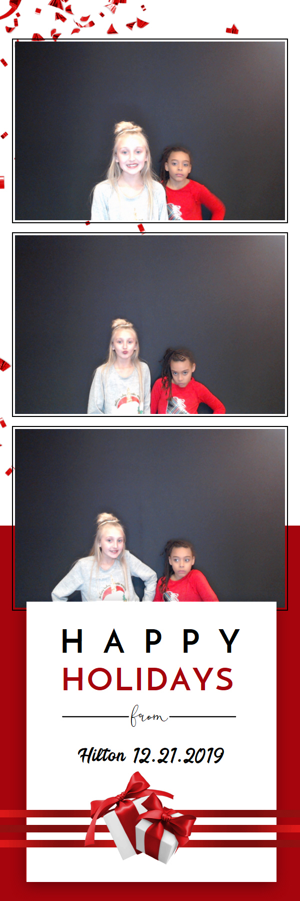 Hilton Holiday Party 2019 | View more photos from the event at gallery.saycheesephotobooth.com/u/SayCheesePhotoBooth/Hilton-Holiday-Party-2019