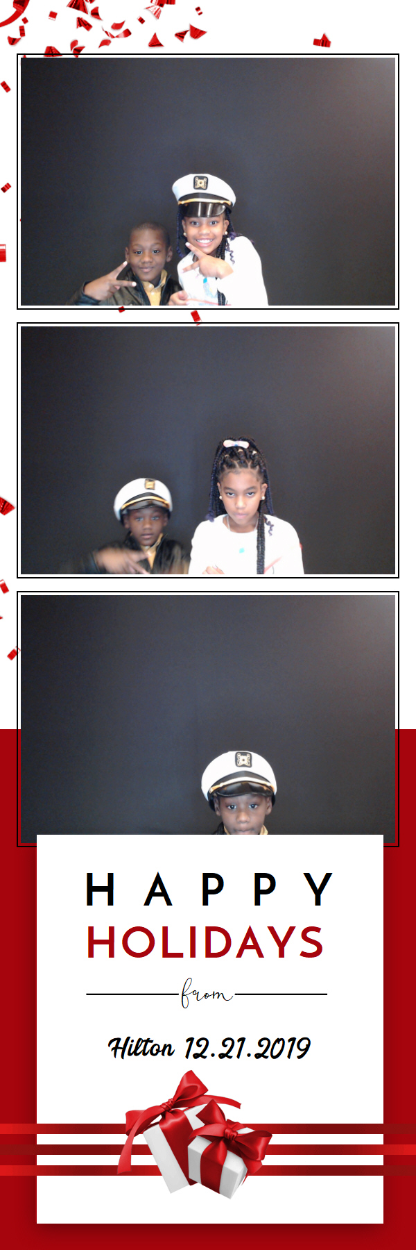 Hilton Holiday Party 2019 | View more photos from the event at gallery.saycheesephotobooth.com/u/SayCheesePhotoBooth/Hilton-Holiday-Party-2019