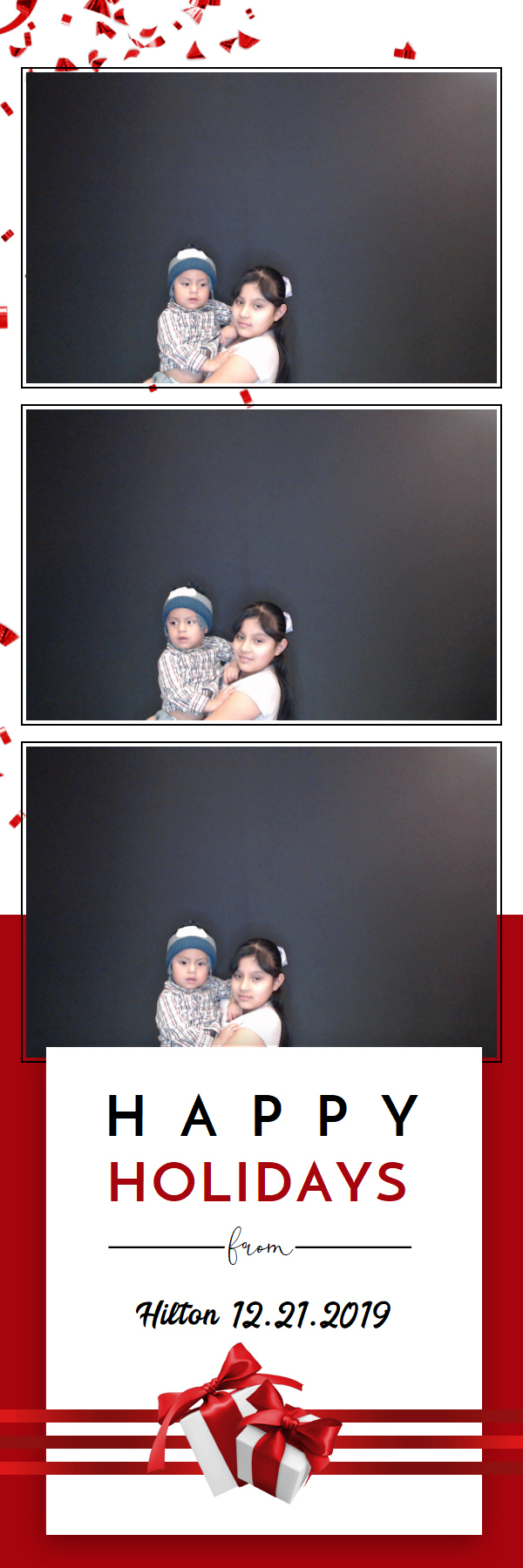 Hilton Holiday Party 2019 | View more photos from the event at gallery.saycheesephotobooth.com/u/SayCheesePhotoBooth/Hilton-Holiday-Party-2019