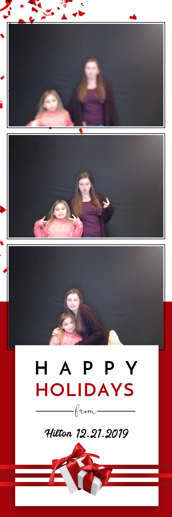 Hilton Holiday Party 2019 | View more photos from the event at gallery.saycheesephotobooth.com/u/SayCheesePhotoBooth/Hilton-Holiday-Party-2019