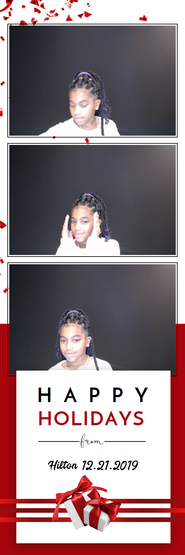 Hilton Holiday Party 2019 | View more photos from the event at gallery.saycheesephotobooth.com/u/SayCheesePhotoBooth/Hilton-Holiday-Party-2019