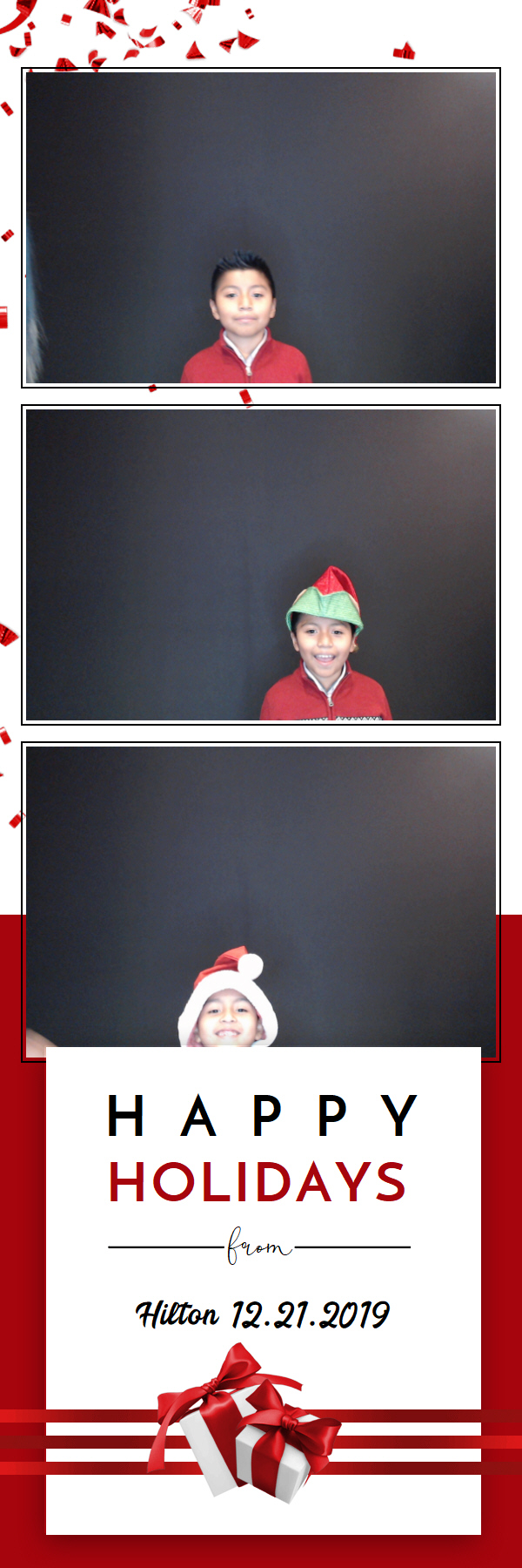 Hilton Holiday Party 2019 | View more photos from the event at gallery.saycheesephotobooth.com/u/SayCheesePhotoBooth/Hilton-Holiday-Party-2019