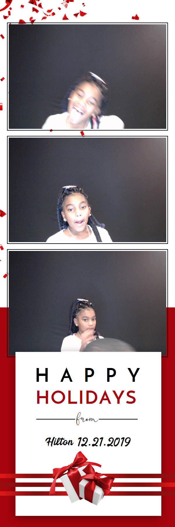 Hilton Holiday Party 2019 | View more photos from the event at gallery.saycheesephotobooth.com/u/SayCheesePhotoBooth/Hilton-Holiday-Party-2019