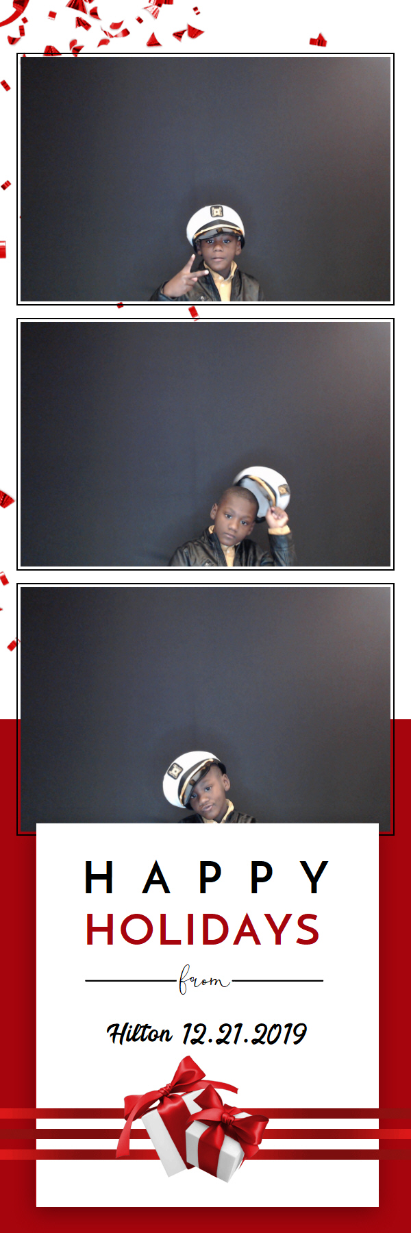 Hilton Holiday Party 2019 | View more photos from the event at gallery.saycheesephotobooth.com/u/SayCheesePhotoBooth/Hilton-Holiday-Party-2019