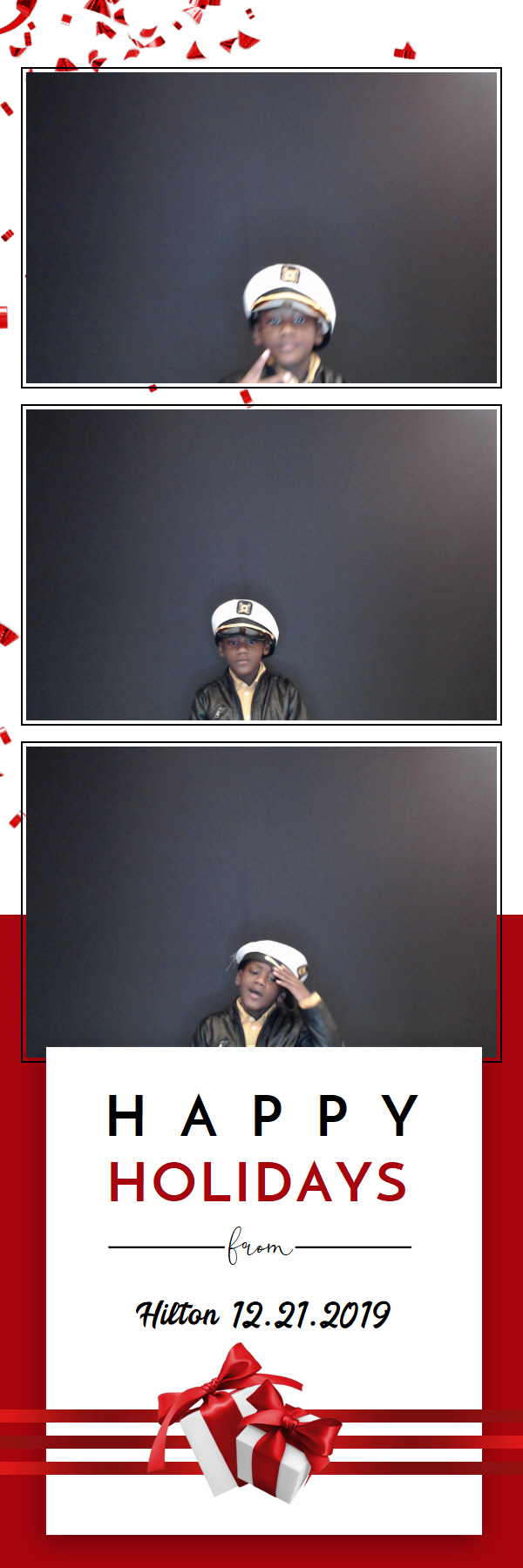 Hilton Holiday Party 2019 | View more photos from the event at gallery.saycheesephotobooth.com/u/SayCheesePhotoBooth/Hilton-Holiday-Party-2019