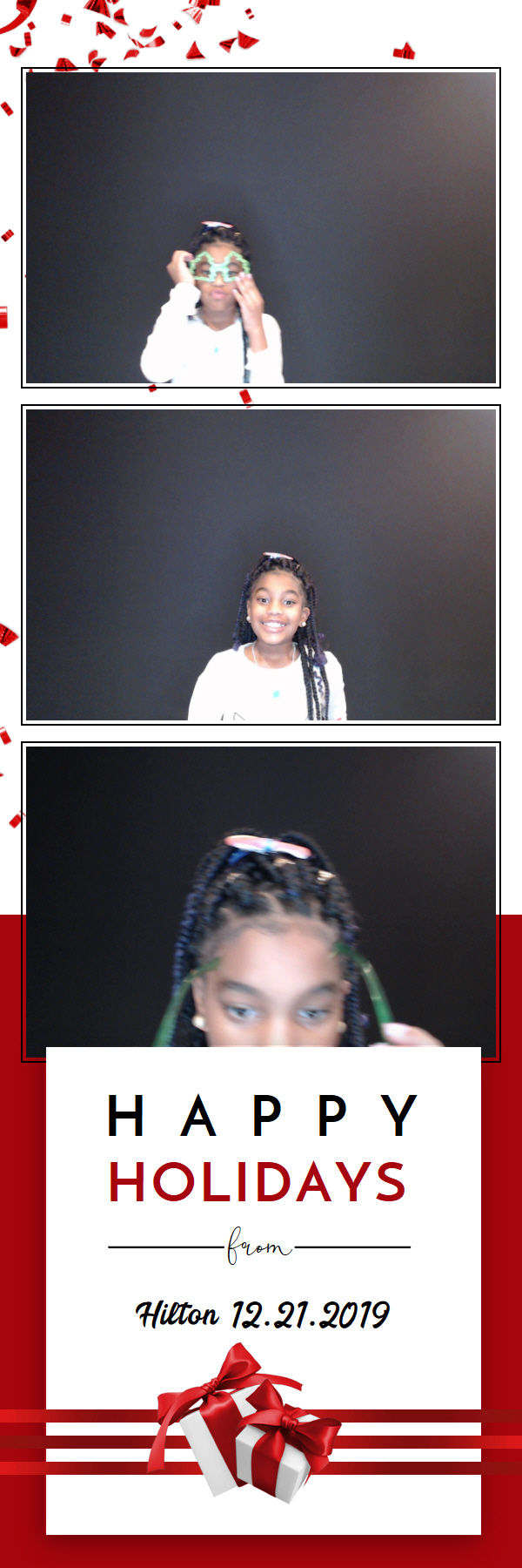 Hilton Holiday Party 2019 | View more photos from the event at gallery.saycheesephotobooth.com/u/SayCheesePhotoBooth/Hilton-Holiday-Party-2019