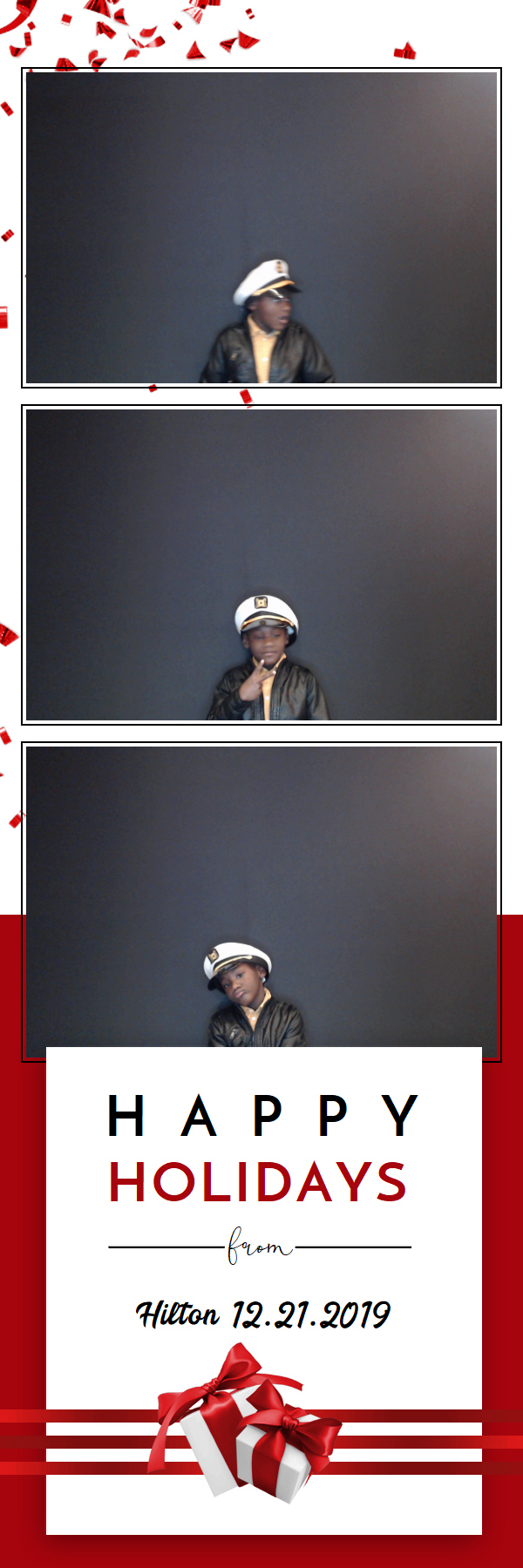 Hilton Holiday Party 2019 | View more photos from the event at gallery.saycheesephotobooth.com/u/SayCheesePhotoBooth/Hilton-Holiday-Party-2019