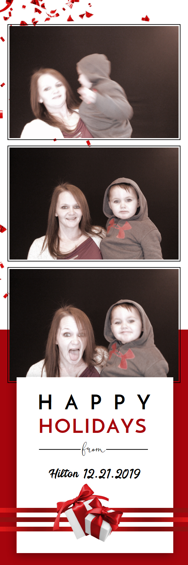 Hilton Holiday Party 2019 | View more photos from the event at gallery.saycheesephotobooth.com/u/SayCheesePhotoBooth/Hilton-Holiday-Party-2019