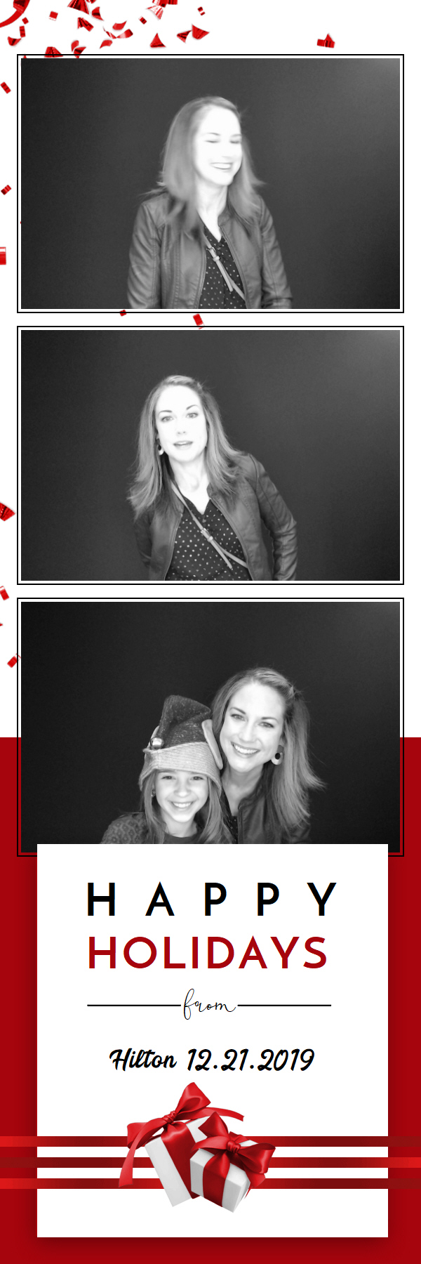 Hilton Holiday Party 2019 | View more photos from the event at gallery.saycheesephotobooth.com/u/SayCheesePhotoBooth/Hilton-Holiday-Party-2019