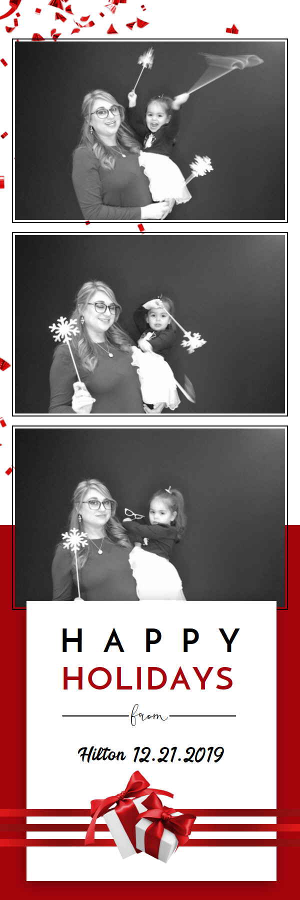 Hilton Holiday Party 2019 | View more photos from the event at gallery.saycheesephotobooth.com/u/SayCheesePhotoBooth/Hilton-Holiday-Party-2019