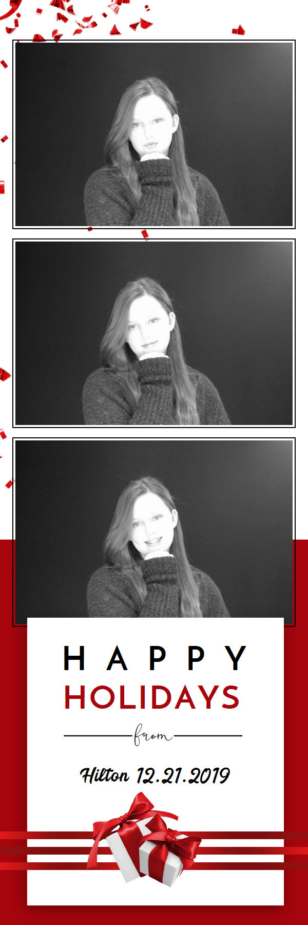 Hilton Holiday Party 2019 | View more photos from the event at gallery.saycheesephotobooth.com/u/SayCheesePhotoBooth/Hilton-Holiday-Party-2019