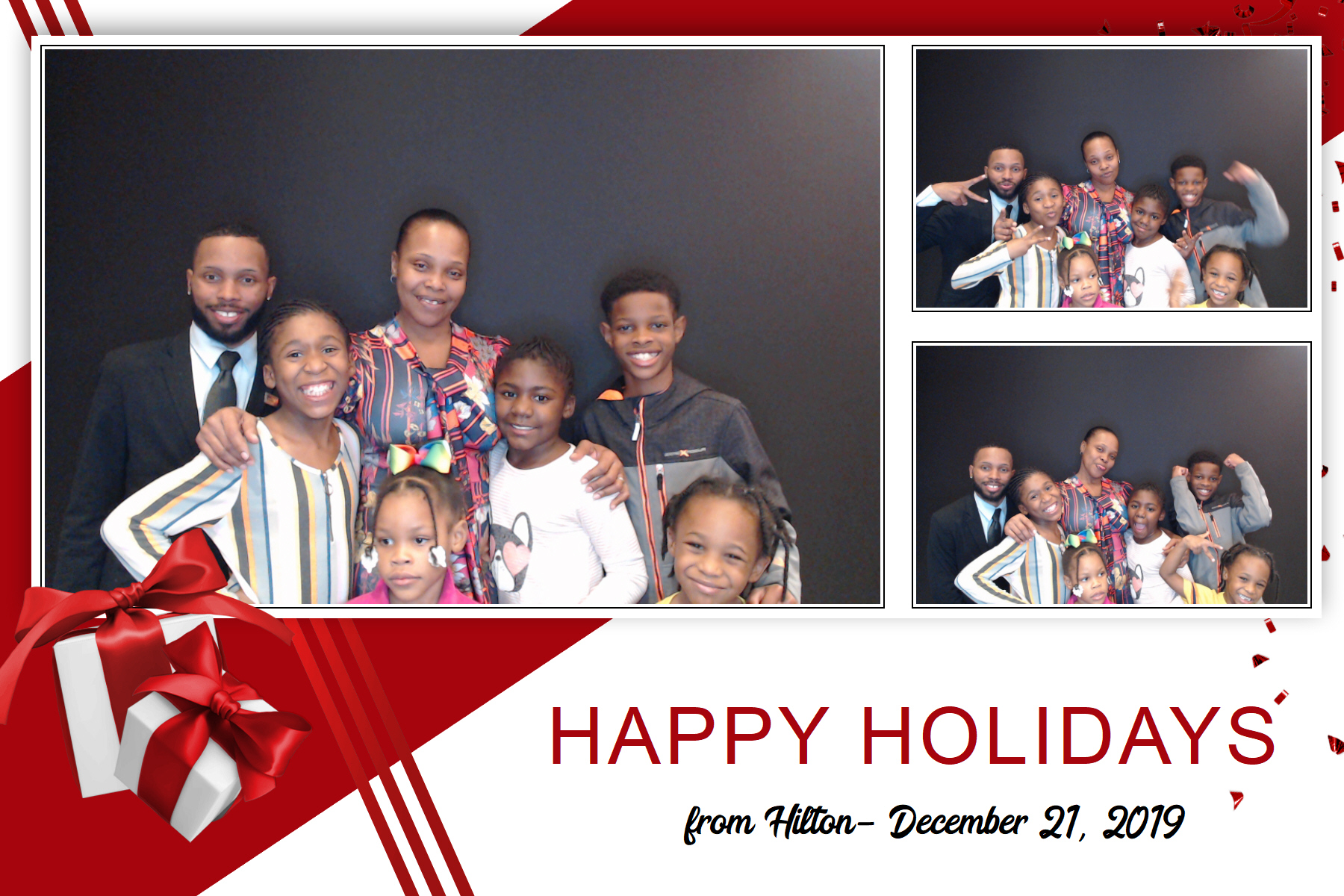 Hilton Holiday Party 2019 | View more photos from the event at gallery.saycheesephotobooth.com/u/SayCheesePhotoBooth/Hilton-Holiday-Party-2019