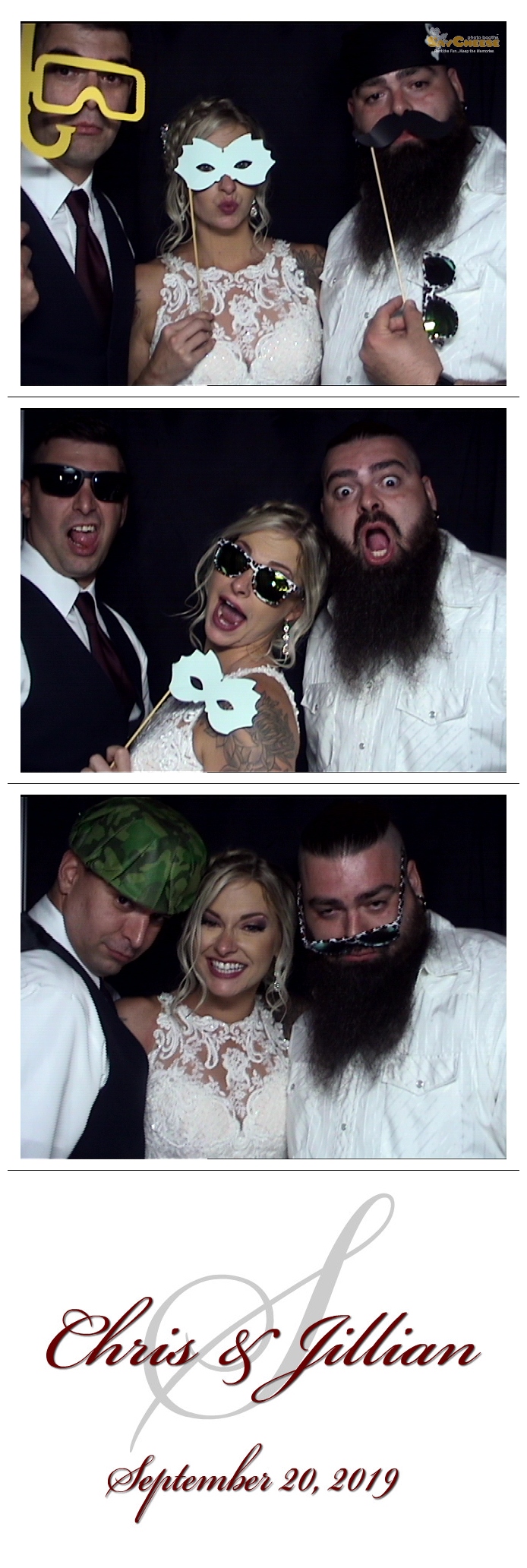 Howell Wedding  | View more photos from the event at gallery.saycheesephotobooth.com/u/SayCheesePhotoBooth/Howell-Wedding