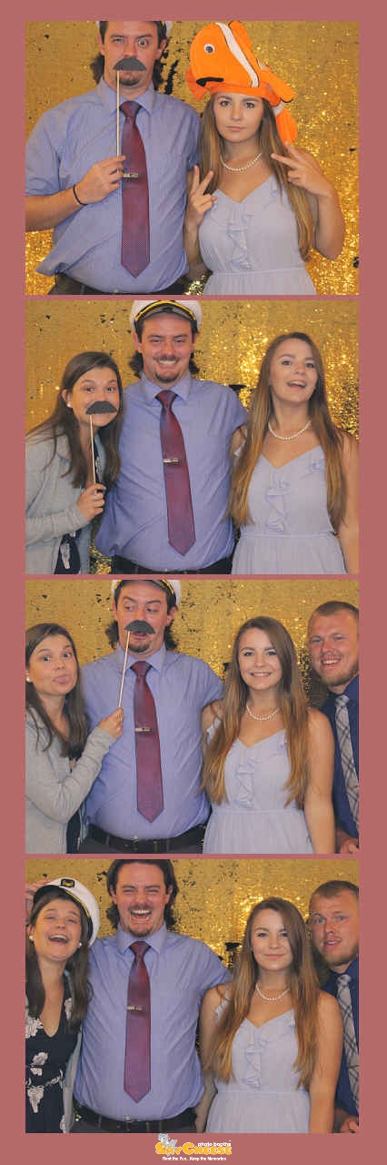 Johnson Wedding  | View more photos from the event at gallery.saycheesephotobooth.com/u/SayCheesePhotoBooth/Johnson-Wedding