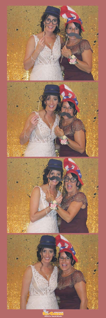 Johnson Wedding  | View more photos from the event at gallery.saycheesephotobooth.com/u/SayCheesePhotoBooth/Johnson-Wedding