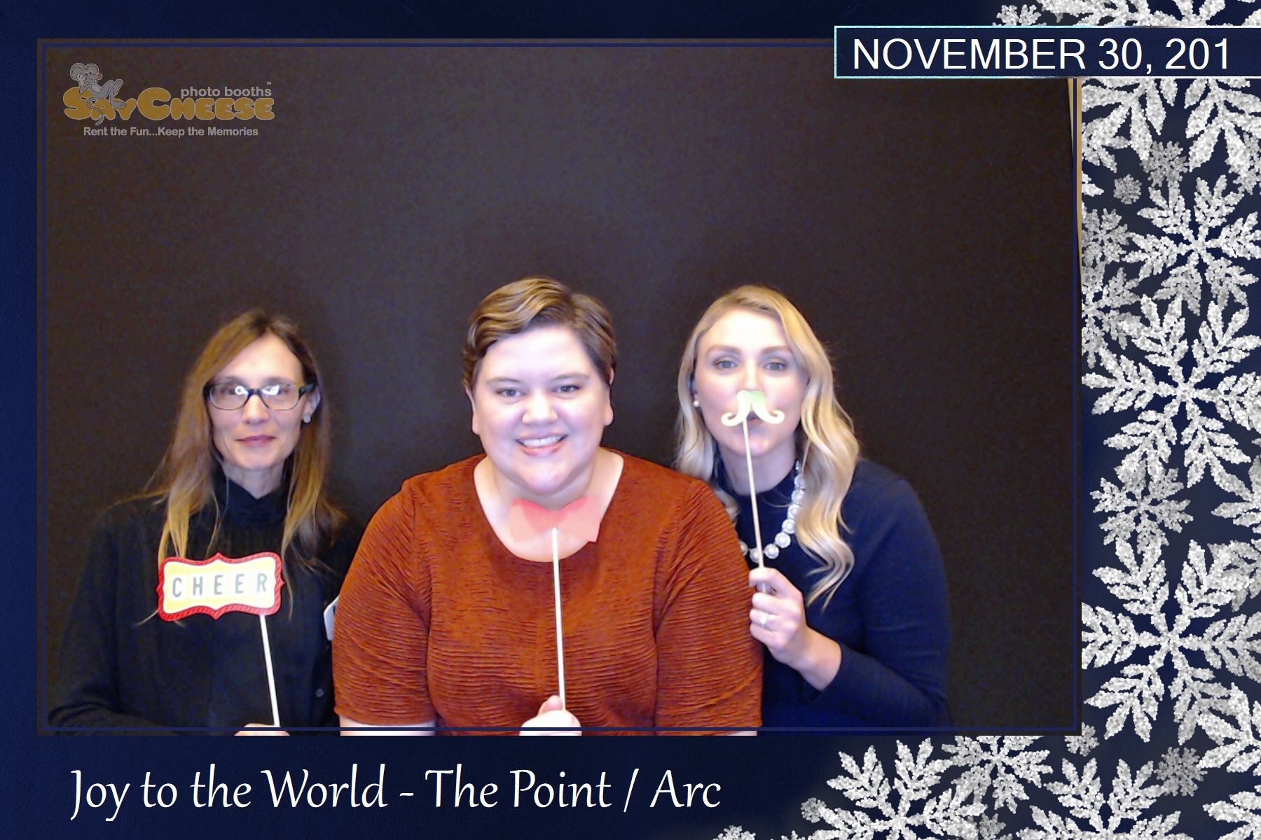 Joy to the World  | View more photos from the event at gallery.saycheesephotobooth.com/u/SayCheesePhotoBooth/Joy-to-the-World