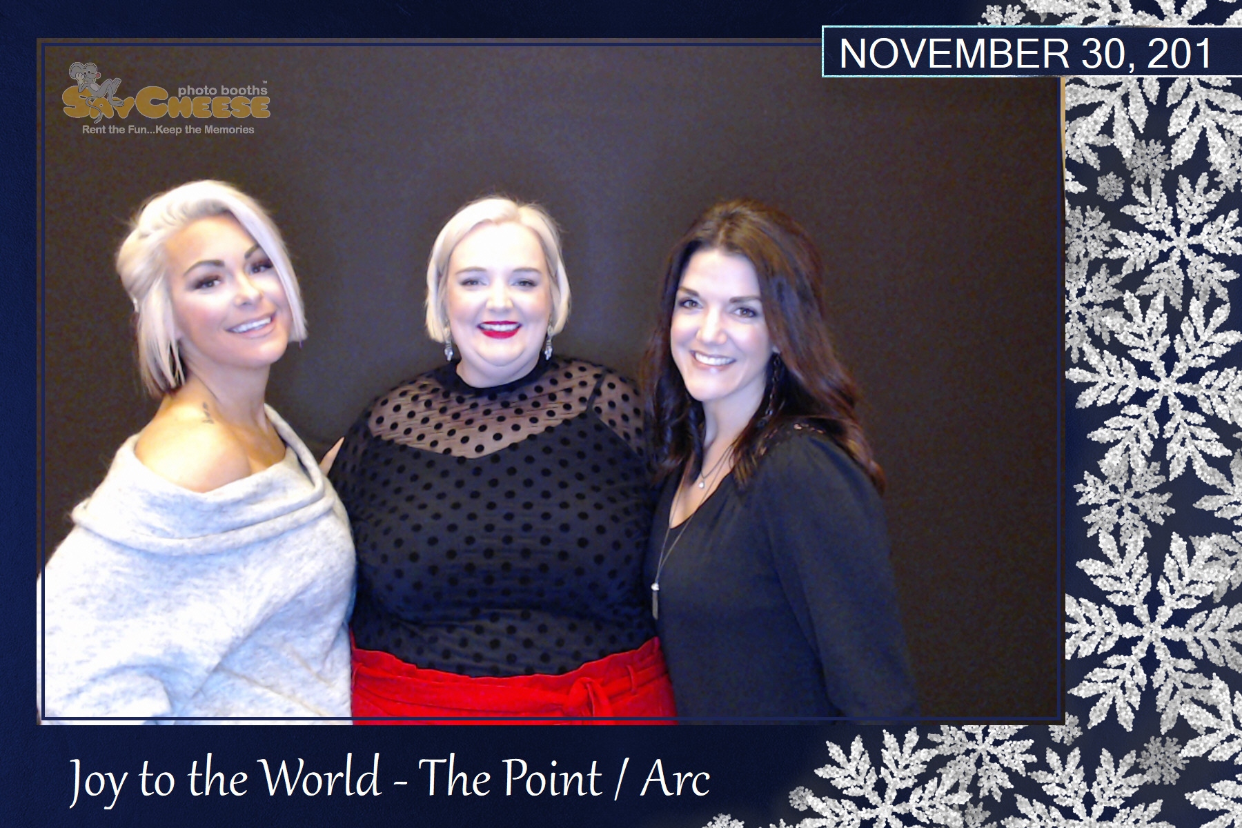 Joy to the World  | View more photos from the event at gallery.saycheesephotobooth.com/u/SayCheesePhotoBooth/Joy-to-the-World