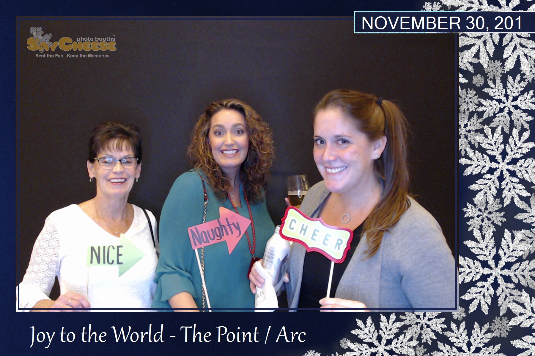 Joy to the World  | View more photos from the event at gallery.saycheesephotobooth.com/u/SayCheesePhotoBooth/Joy-to-the-World