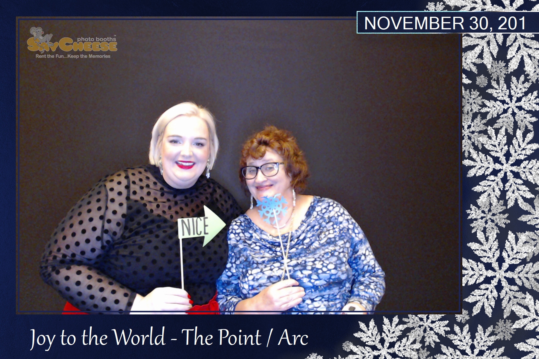 Joy to the World  | View more photos from the event at gallery.saycheesephotobooth.com/u/SayCheesePhotoBooth/Joy-to-the-World