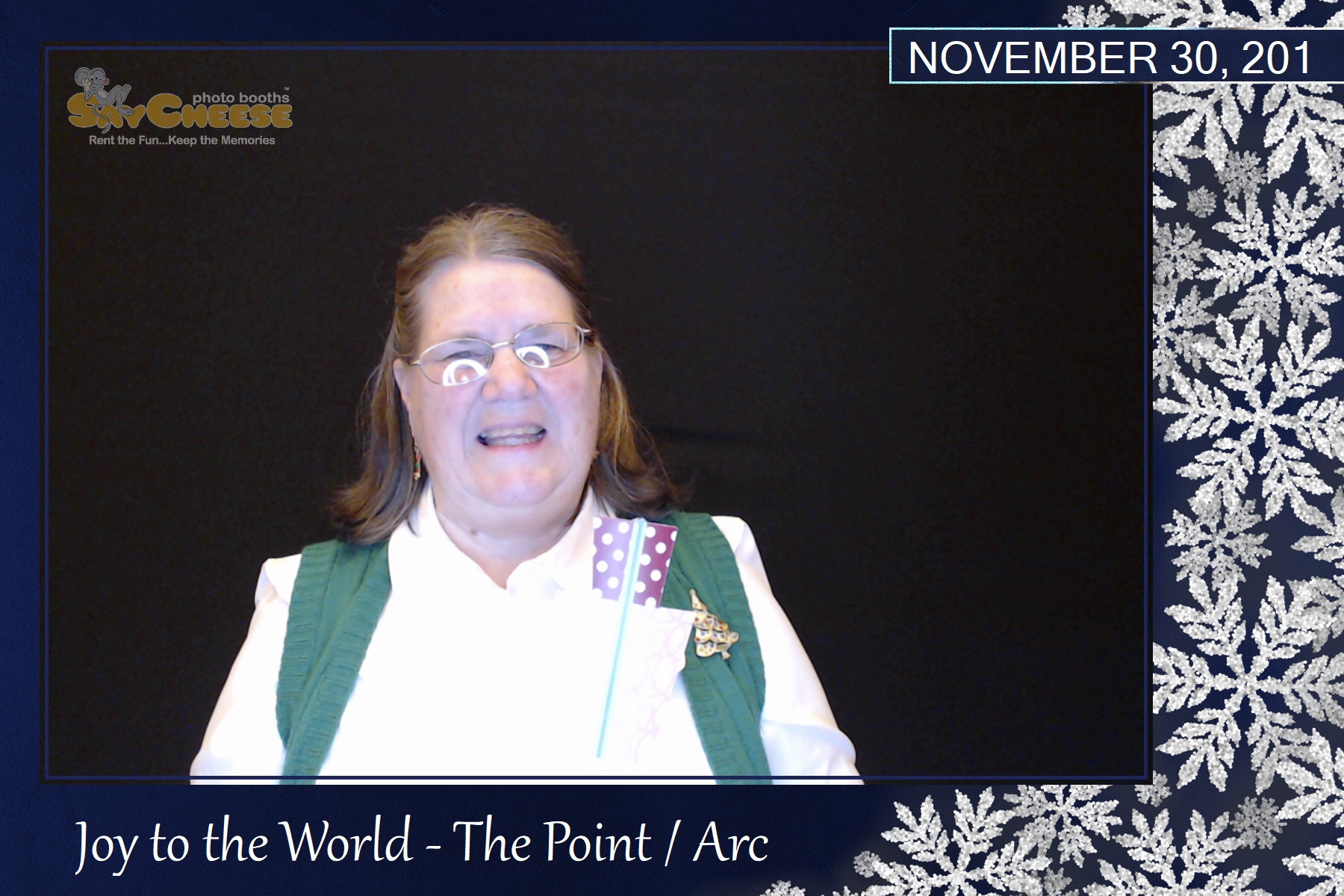 Joy to the World  | View more photos from the event at gallery.saycheesephotobooth.com/u/SayCheesePhotoBooth/Joy-to-the-World