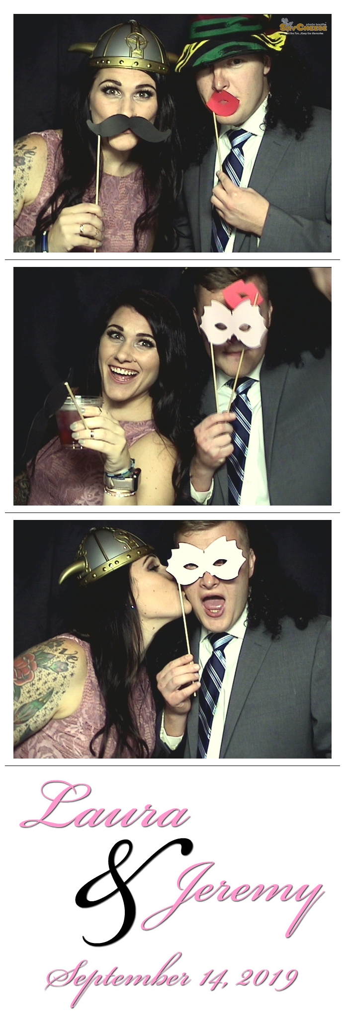 Lock Wedding  | View more photos from the event at gallery.saycheesephotobooth.com/u/SayCheesePhotoBooth/Lock-Wedding
