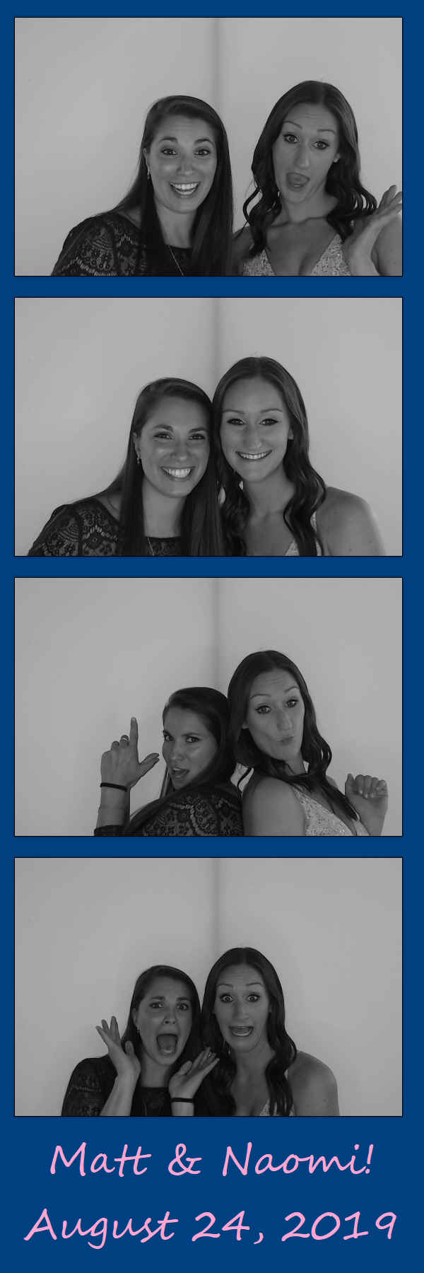 Matt and Naomi! | View more photos from the event at gallery.saycheesephotobooth.com/u/SayCheesePhotoBooth/Matt-and-Naomi