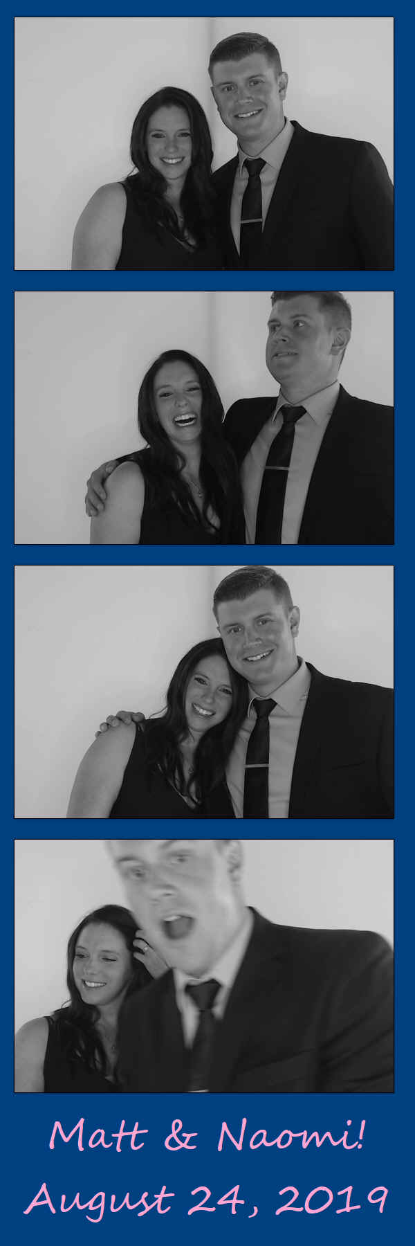 Matt and Naomi! | View more photos from the event at gallery.saycheesephotobooth.com/u/SayCheesePhotoBooth/Matt-and-Naomi