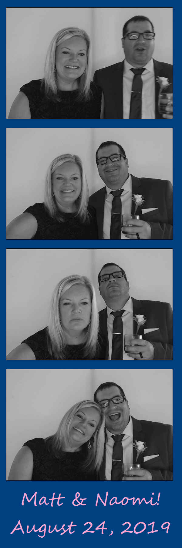 Matt and Naomi! | View more photos from the event at gallery.saycheesephotobooth.com/u/SayCheesePhotoBooth/Matt-and-Naomi