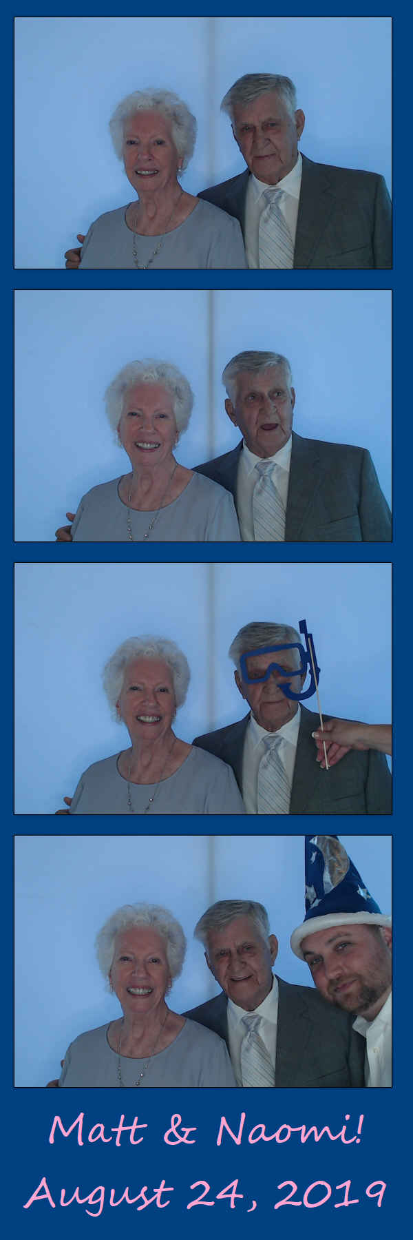 Matt and Naomi! | View more photos from the event at gallery.saycheesephotobooth.com/u/SayCheesePhotoBooth/Matt-and-Naomi