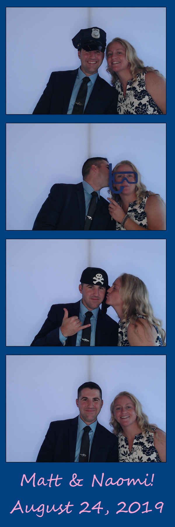 Matt and Naomi! | View more photos from the event at gallery.saycheesephotobooth.com/u/SayCheesePhotoBooth/Matt-and-Naomi