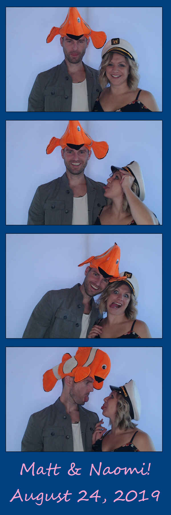 Matt and Naomi! | View more photos from the event at gallery.saycheesephotobooth.com/u/SayCheesePhotoBooth/Matt-and-Naomi