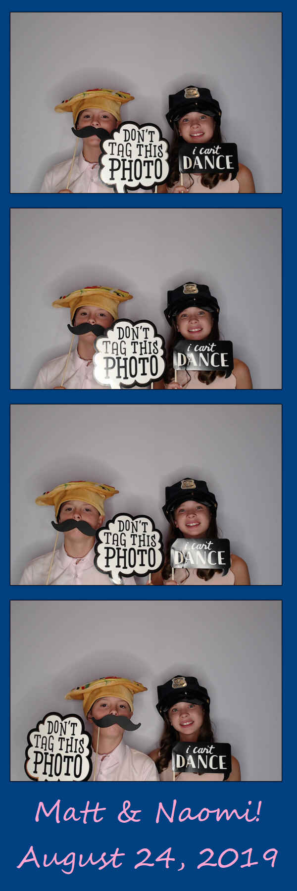 Matt and Naomi! | View more photos from the event at gallery.saycheesephotobooth.com/u/SayCheesePhotoBooth/Matt-and-Naomi