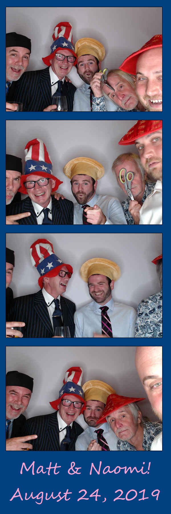 Matt and Naomi! | View more photos from the event at gallery.saycheesephotobooth.com/u/SayCheesePhotoBooth/Matt-and-Naomi