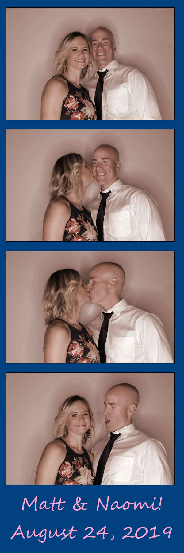 Matt and Naomi! | View more photos from the event at gallery.saycheesephotobooth.com/u/SayCheesePhotoBooth/Matt-and-Naomi