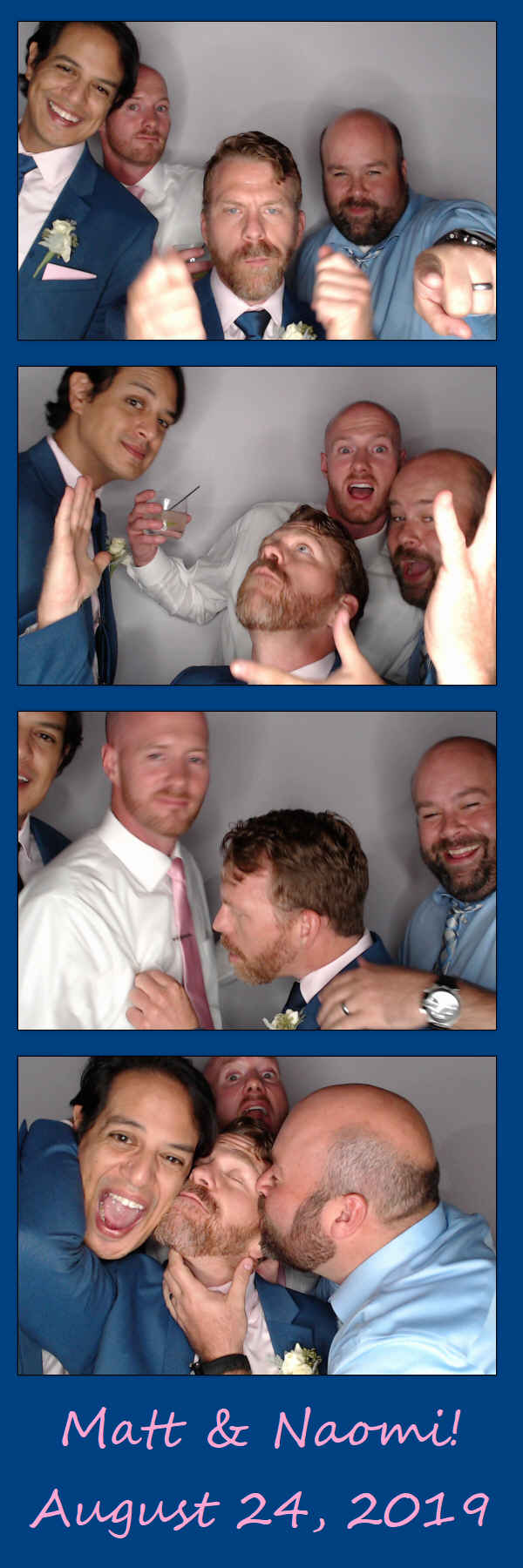 Matt and Naomi! | View more photos from the event at gallery.saycheesephotobooth.com/u/SayCheesePhotoBooth/Matt-and-Naomi