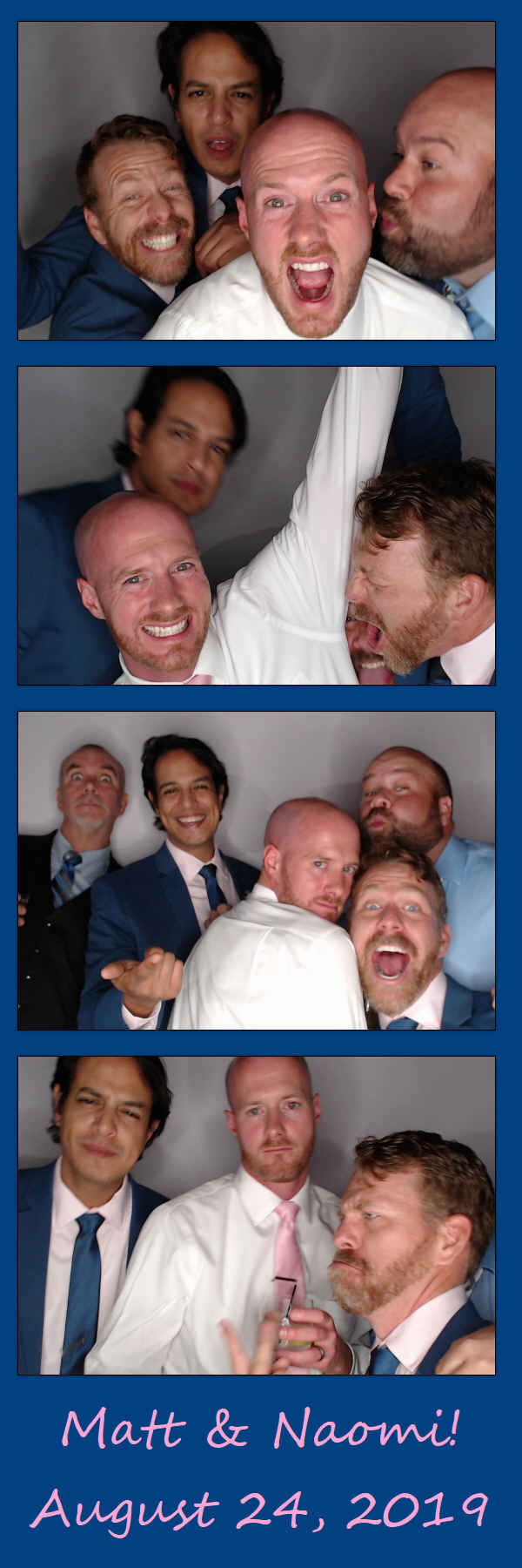 Matt and Naomi! | View more photos from the event at gallery.saycheesephotobooth.com/u/SayCheesePhotoBooth/Matt-and-Naomi