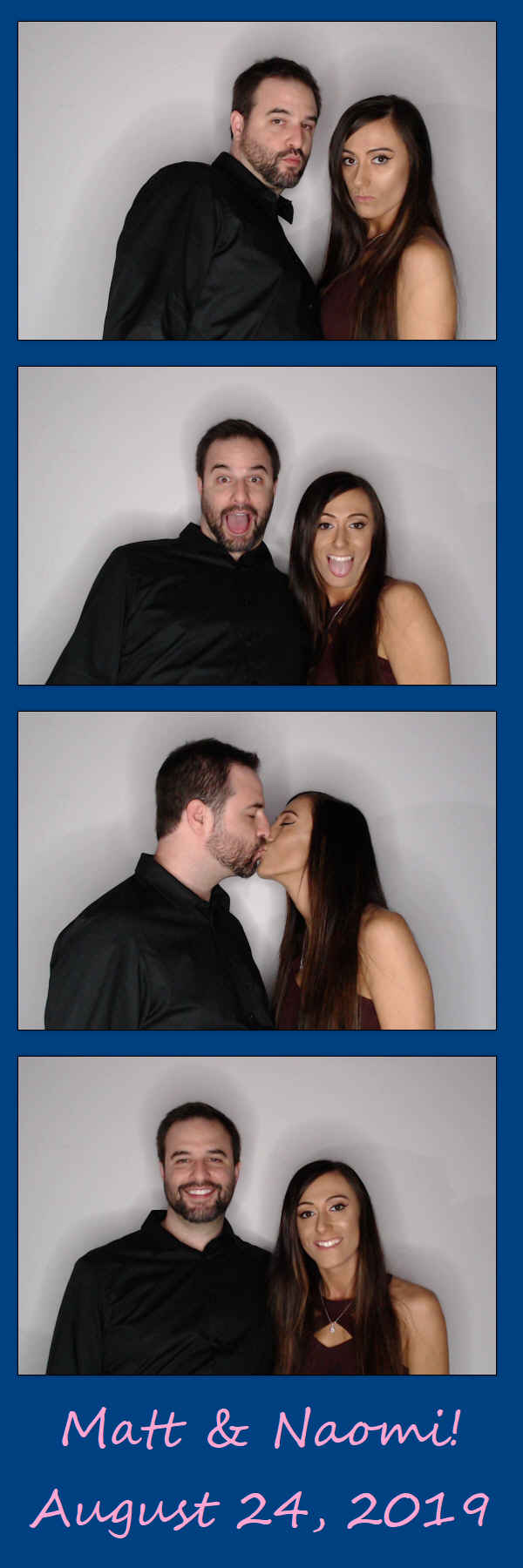 Matt and Naomi! | View more photos from the event at gallery.saycheesephotobooth.com/u/SayCheesePhotoBooth/Matt-and-Naomi